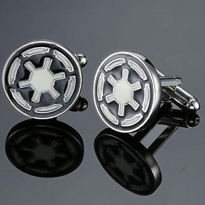 Men’s Soccer Ball Cufflinks – 1 Pair Stainless Steel French Shirt Cuff Nails, Polished Brass Business Suit Accessory – Ideal for Weddings, Birthdays, and Father’s Day - color: Rudder