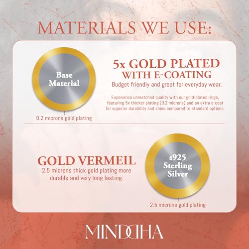 MINDDHA Overlapping Rings for Women - Designer Criss Cross Rings - 925 Sterling Silver Wide Band Ring, Criss Cross Silver Rings for Women - Handmade Jewelry, 12mm Width - Size 4-12