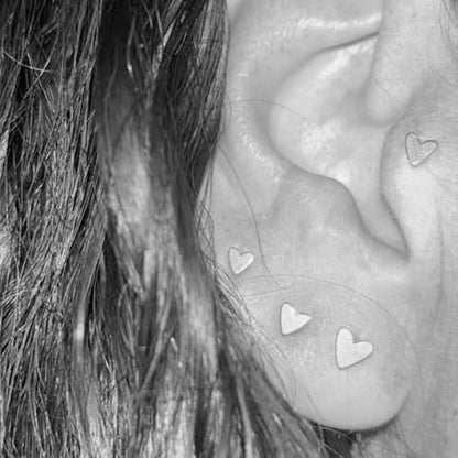 20g 16g Tragus Piercing Jewelry Helix Earrings Threadless Flat Back Earrings for Women Forward Helix Cartilage Earring Tragus Jewelry Medusa Labret Lip Piercing Jewelry Lip Studs 16 Gauge 8mm - color: B6 - threadless 16g 6mm - silver