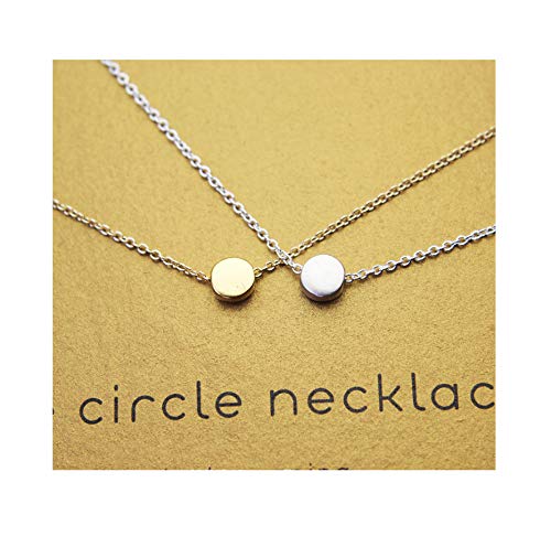 Baydurcan Friendship Anchor Compass Necklace Good Luck Elephant Pendant Chain Necklace with Message Card Gift Card - style: Dot