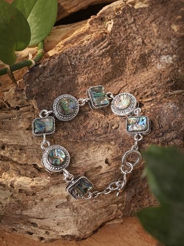 Geometric Metal Stone Bracelets, Trendy Personality Jewelry for Women - style: Bracelet R17-002