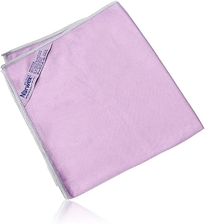 Longmann NorwexWindow Cleaning Cloth, Glass Cloth, Only Use Water, No Chemical Needed, Streaks Schatches Free, Just Add Water (Purple 1 Pack) - color: Purple 1 Pack
