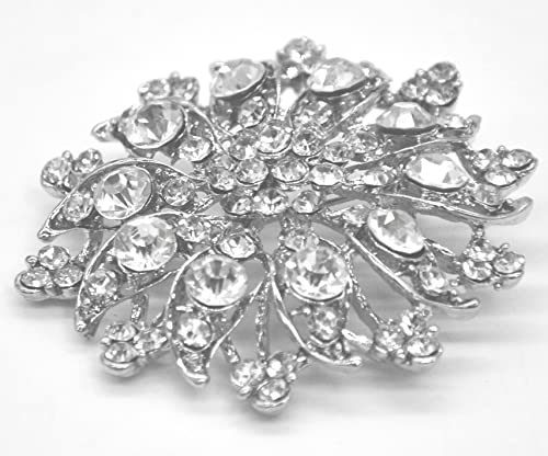 Belagio Enterprises 2 1/2-Inch Rhinestone Brooch | BW-171-182 - size: 2-1/2-Inch, style: BW-149