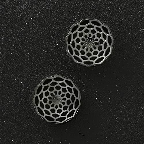 1 Pair New Classic gauges Ear Plugs Tunnels Hypoallergenic 316 Stainless Steel Ear Gauges 8mm-25mm (0G-1") Body Piercing Jewelry - color: Black-1277, size: 5/8" (16mm)