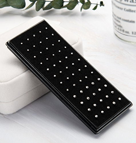 REVOLIA 60-120Pcs 22G 316L Stainless Steel Nose Studs Rings Piercing Body Jewelry 1.5-2.5mm