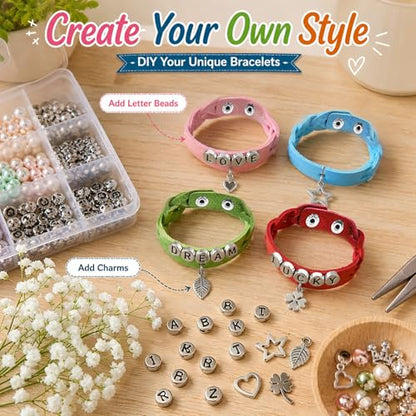 TXIN Faux Leather Snap Bracelets Blank Colorful Adjustable Plain PU Leather Wristband for DIY Jewelry Making Women Men Cuff Wrist Crafts