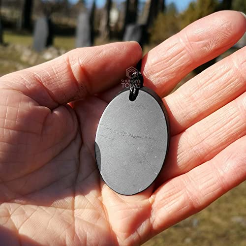 Shungite Pendants - Various Geometric Shapes - Authentic Stone - Certified - style: Goodness