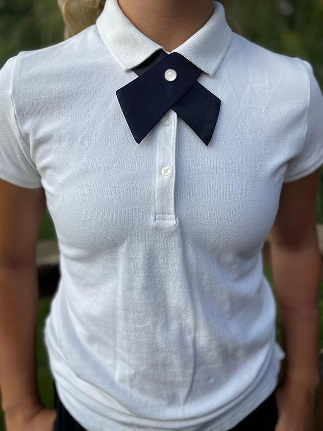 tiemart Crossover Tie - color: Dark Navy Blue
