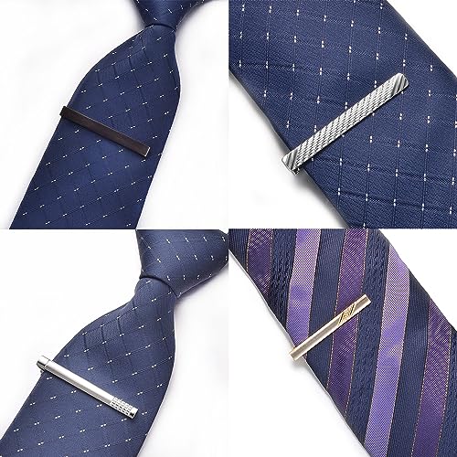 Pearl Rose Tie Clip Cufflinks Set for Men Gold Silver Gun-black Cufflinks and Tie Clip Groom Wedding Business Jewelry - style: Special 4-Color Set