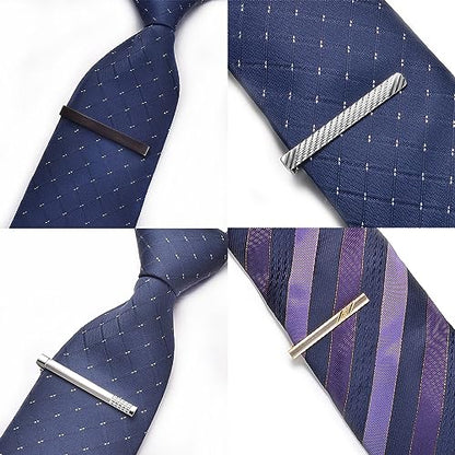 Pearl Rose Tie Clip Cufflinks Set for Men Gold Silver Gun-black Cufflinks and Tie Clip Groom Wedding Business Jewelry - style: Special 4-Color Set