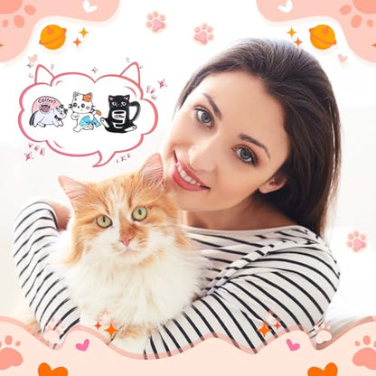 40 Pcs Cat Enamel Pins for Backpacks Christmas Party Gifts for Cat Lovers Funny Cats Lapel Pins Lovely Cute Brooch Gifts for People Who Love Cats Clothes Bags Accessories - style: Cat Theme