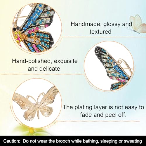 12pcs Women Brooches Bulk Set,Rhinestone Crystal Vintage Brooch Pins,Retro Broches Pin for Women Mother's Day Gifts Christmas Gifts - style: Animal