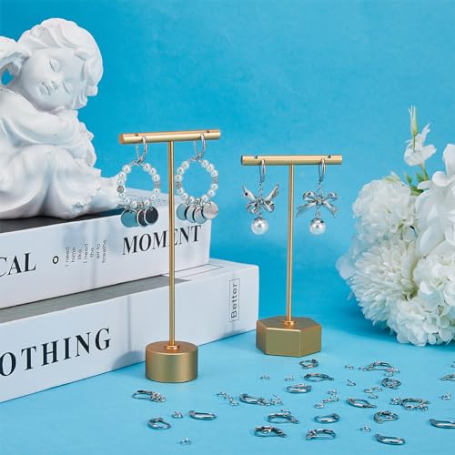 SUNNYCLUE 1 Box 250Pcs Earring Hooks and Jump Rings 100Pcs Stainless Steel Leverback Earring Findings 150Pcs Open Jump Rings Hypoallergenic Lever Back Earring Hooks for Jewelry Making Kits DIY Crafts - color: 100pcs Stainless Steel Leverbacks & 150pcs Ope