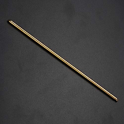 Beaupretty 10pcs Hair Sticks Vintage Metal Copper Hairpins Shawl Pins with Hole for Women