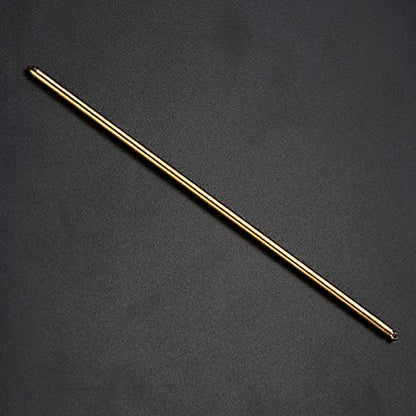 Beaupretty 10pcs Hair Sticks Vintage Metal Copper Hairpins Shawl Pins with Hole for Women