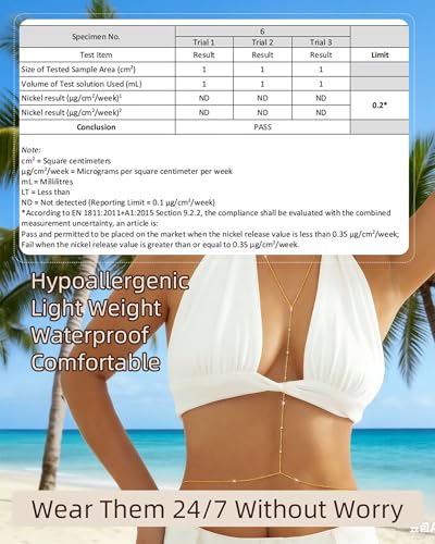 Hypoallergenic 18K Gold Waist Chains Set: 3 Pcs Waterproof 316L Surgical Stainless Steel Beaded Belly Body Chain Fashion Stomach Belt Hip Bikini Jewelry for Women - style: Gold - Beaded