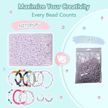Acrylic Letter Beads Alphabet Gold Letter White Cube Beads for Friendship Bracelets and Gifts Souvenir Jewelry Making(7 * 4mm Round,1000pcs) - color: Gold White(Round)
