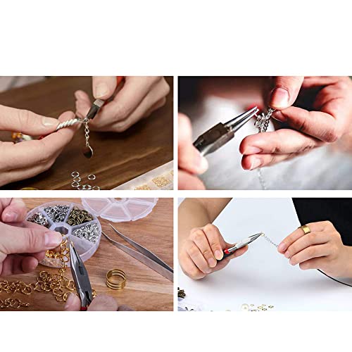 Lobster Clasps 150 PCS 9mm Silver with Jump Rings for Jewelry Making | Durable Rust Resistant Metal Easy Design Jump Rings Necklace Bracelet Extender Silver Clasp for DIY Jewelry Repair - color: Silver