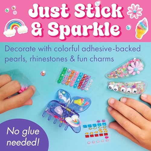 Creativity for Kids Chic Boutique Hair Clips: Create 6 DIY Hair Clips, Crafts and Birthday Gifts for Girls, Girls Toys for and Summer Activities for Kids (Ages 6+)