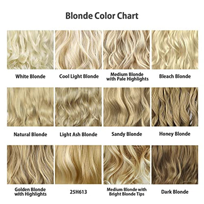 REECHO 14" 1-Pack 3/4 Full Head Wavy Clips in on Synthetic Hair Extensions HE008 Hairpieces for Women 5 Clips 3.6 Oz per Piece - Dark Brown - color: Dark Brown, size: 14 Inch (Pack of 1)
