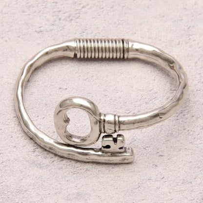 Chunky Bangle Bracelets for Women Cuff Bracelet Thick Gold Bangles Open Wide Arm Cuffs Bracelets Boho Jewelry - style: Chunky Cuff Bangles