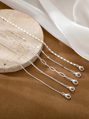 14K Gold/Silver Plated Anklets for Women Layered Anklet Set | Non Tarnish Waterproof Brass Ankle Bracelet, Adjustable Lightweight Dainty Hypoallergenic Chain, Beach Vacation Summer Gift - style: Style3