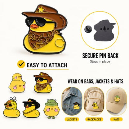 Cute Enamel Pin Sets for Backpacks and Jackets - color: JH-118