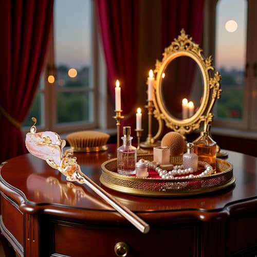 Gold Vintage Hair Sticks with Rhinestone, Metal Hair Fork Hair Chopsticks, 1 Hair Accessory Package