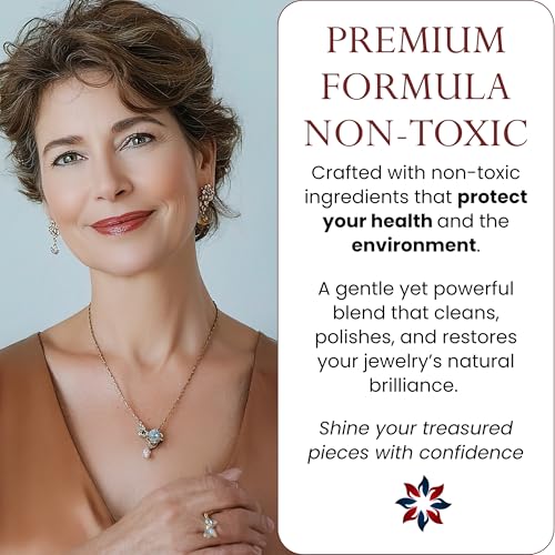 Pro Size Polishing Cleaning Cloth Made in USA for Gold, Silver, Platinum. Pure Cotton Eco Friendly Tarnish Remover Cleaner Large 11 x 14 Inch. Shines Jewelry Like New. Cleans Coins Watches Silverware | Made in USA, Non-Toxic Tarnish Cleaner Infused on Ult
