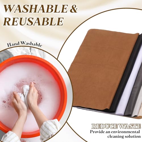 PATIKIL 3Pcs Soft Eyeglass Cloths, 15.8 x 15.8 Electronics Microfiber Cleaning Cloths Eyeglass Cleaning Fabric for Lens Wipes Glasses Cleaner Jewelry LCD Screens Cameras, Coffee - color: Coffee