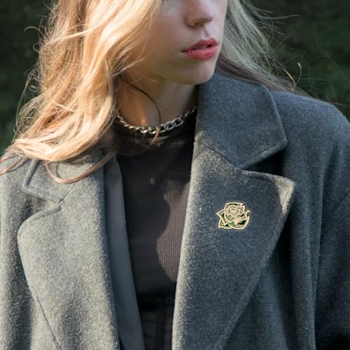 Enamel Pins, Cute Pins for Backpacks, Hat Pins, Novelty Brooch Pins, Backpack Pins, Lapel Pins for Men, Women, Girls, Boys. For Lanyard, Bags, Hats, Caps, Clothing - color: Money Bloom