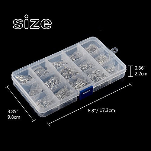 Kuuqa Jewelry Making Kit Jewelry Findings Starter Kit Jewelry Beading Making and Repair Tools Kit