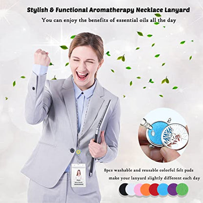 Sunflower Lanyards for Women, Teacher Lanyards for ID Badges, Keys | Lanyard with ID Holder, Stainless Steel Necklace Keychain, Teacher Appreciation Gifts Employee Nurse Work Jewelry - color: Sunflower