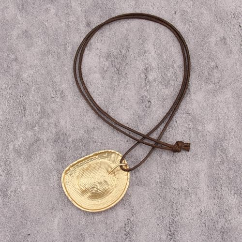Boho Necklaces for Women Chunky Circle Necklace Bohemian Necklaces | Chunky Boho Necklace for Women Layered Boho Circle Leather Choker Necklace Long Vintage Necklaces Bohemian Jewlery Gifts - style: Big Hippie Necklace