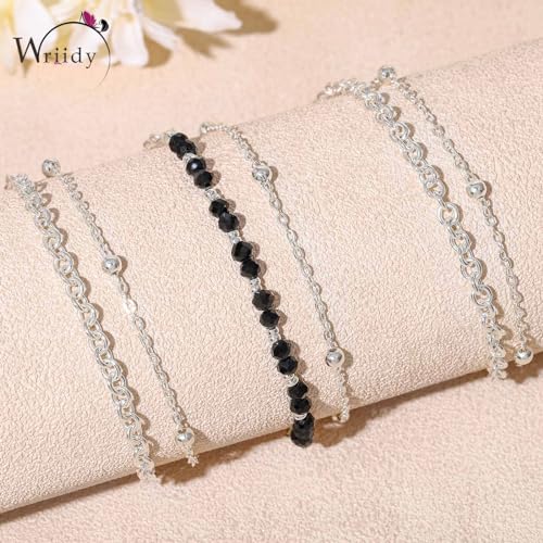 Waist Chain Silver Beads Belly Chain Gold silver Women Dainty Body Jewelry Accessories - color: silver rhinestone - 30 + 8 in