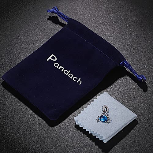 Pandach 925 Sterling Silver Charms Beads for Bracelets and Necklaces Butterfly and Headphones Pendants Clover Charms Jewelry Gift for Women - style: A pendant Crab Charm