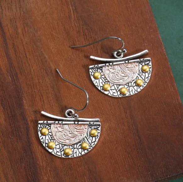 Retro Exaggerated Drop Earrings Personality Vintage Carved Dangle Earrings Daily Accessories Party Valentine's Day Jewelry Gifts for Women - style: Retro Style 4
