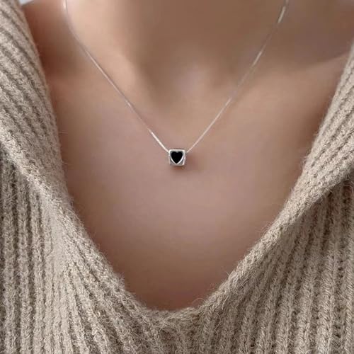 Irregular Heart Necklace for Women Y2k Pink Zircon Pearl Diamond Women's Fashion Pendant Hot Fashion Pink Jewelry for Women - color: Style20