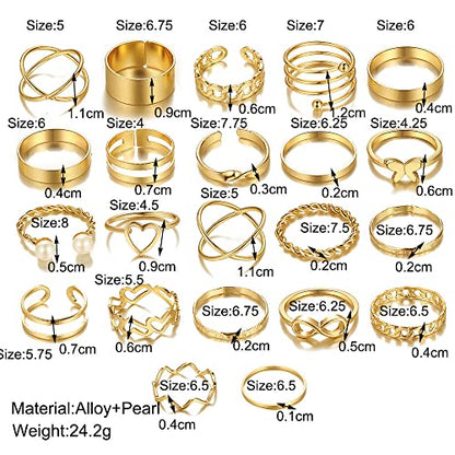 Stocking Stuffers Gold plate and Silver Plated Jewelry Sets Stocking Stuffers for Women Costume Jewelry Chain Necklace Bracelet Earrings and Rings Sets for Women Bulk Jewelry - color: JJG66Hgold