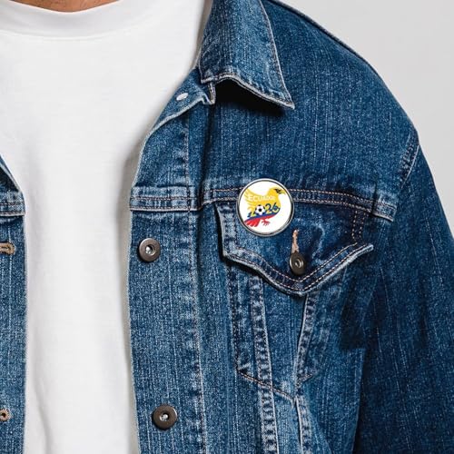 Pins, Round Metal Lapel Pin 1 Inch, Novelty Badge for Bags Hats Tie Shirts Jackets - color: style-3