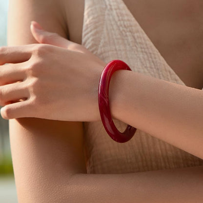 Irregular Geometric Acrylic Bangle Bracelets for Women Colorful Open-ended Wristband Acetate Mottled Cuff Bracelets Wide Chunky Resin Holiday Jewelry - color: Color A