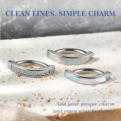 3-12 Pcs 14G Belly Button Rings Belly Rings for Women CZ Opal Navel Rings Belly Piercings Jewelry Belly Barbells Stainless Steel Body Belly Button Piercing Jewelry - color: Silver-3Pcs-14G/10MM