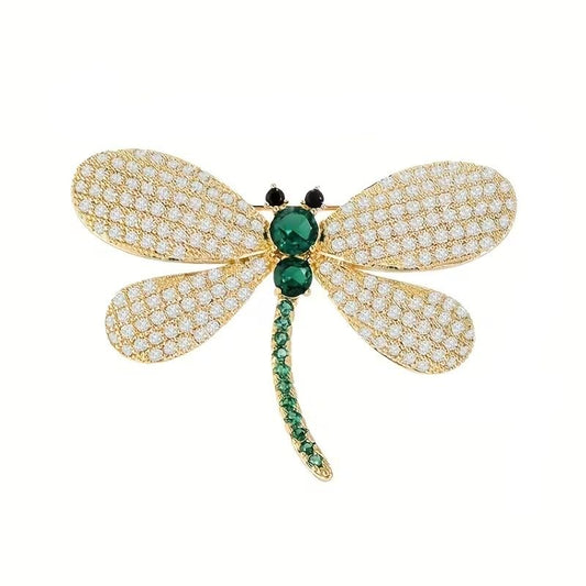 Elegant Alloy Brooch with Rhinestone Inlay Pin For Women Dress Clothing Accessories, Ideal For Daily Wear And Gift Giving - color: Colorful 110