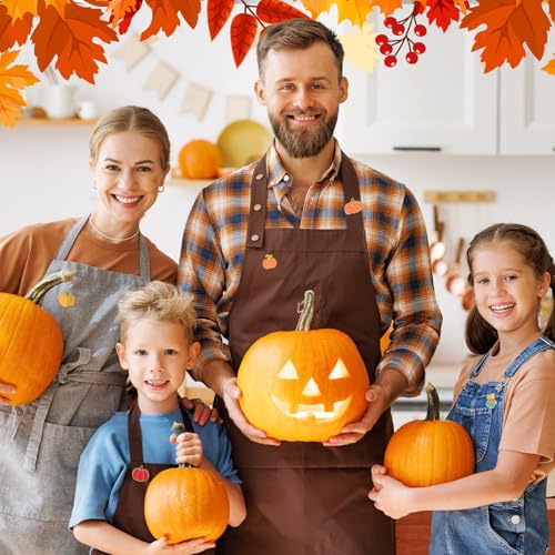 SANNIX 15Pcs Fall Pumpkin Pins, 15 Styles Enamel Colorful Pumpkin Brooches | Autumn Thanksgiving Pin Badges for Party Favors, Holiday Backpack Badge, Clothes Bags Hats Accessories - style: Pumpkin Pin