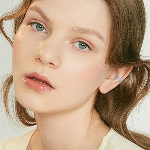 Celtic Knot/Celtic Knot/Bat/Filigree Viking Earrings 925 Sterling Silver Non Piercing Ear Cuff Earrings Cool Earring Cuff for Women Men - color: music note