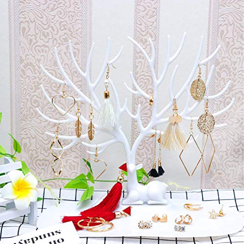 18-32 Pairs Tassel Earrings Set with Colorful Tassel Long Layered Dangle Hoop Tiered Thread Earrings Set for Women Jewelry Fashion and Valentine Birthday Party Gift - style: 63 Pairs Tassel Earrings