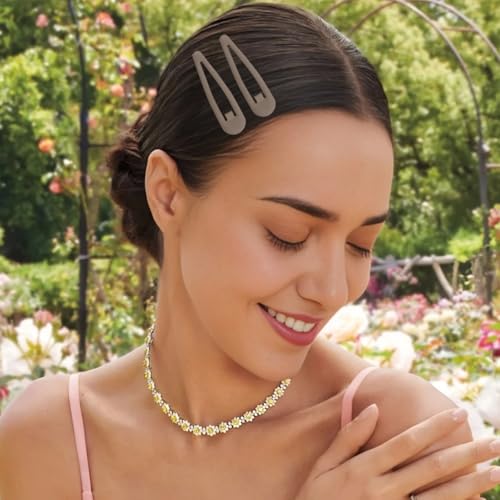 18pcs Snap Hair Clips, 2.76 Big Snap Clip, Matte Hairpin Accessories for Women Girls, Nonslip Metal Barrettes, Neutral Color - color: 2.76'' Matte Neutral