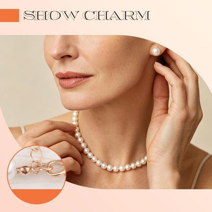 Pearl Earring Stud Pearl Necklace Choker for Bride Wedding Earring Necklace | 0.6 mm 0.8mm 10mm 12mm Pearl Earring Set, Adjustable Pearl Necklace, Pearl Earrings And Necklace Set, Wedding Accessories - color: more pearl