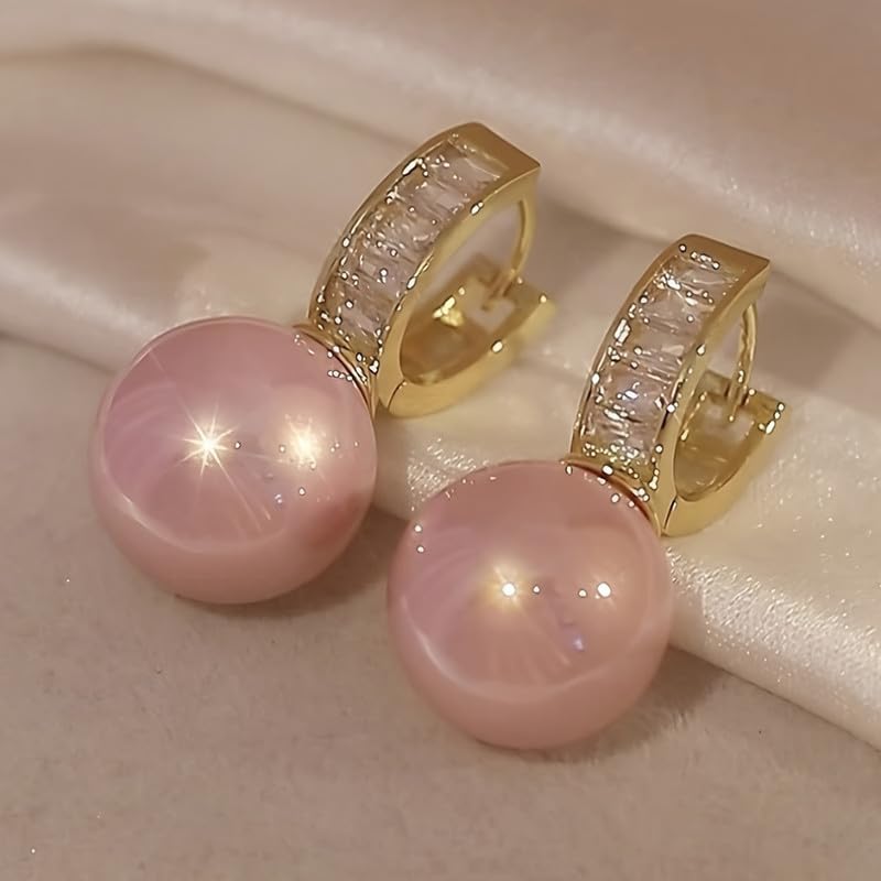 Retro Pearl Stud Drop Earrings Elegant Faux Pearl Stud Earrings For Women Exquisite Wedding Engagement Jewelry Gifts - style: Style 16