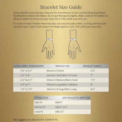 925 Sterling Silver Chain Bracelet, Beaded Satellite Chain Fine Jewelry for Women Holiday Gift with Flannel Bag Adjustable 6.5-8 Inches - color: 8 IN